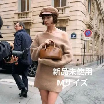 미사용 새상품 THE TOE 니트 원피스 베이지