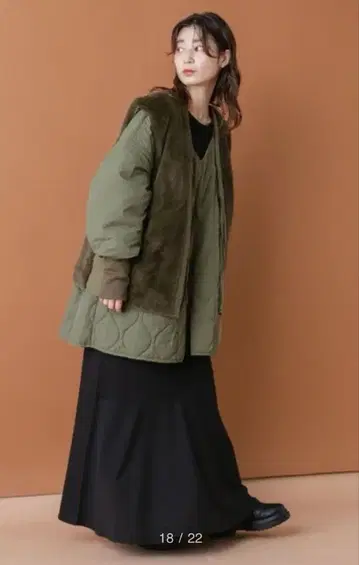 Kastane 멀티 웨이 밀리터리 코트