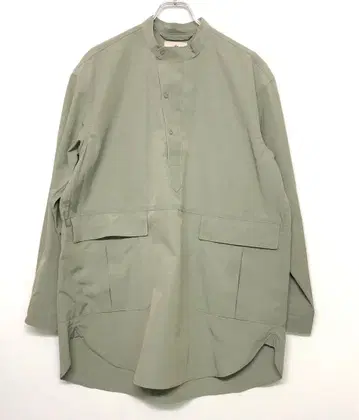 스노우피크 빅 사이즈 풀오버 웨더 크로스 노카라 셔츠