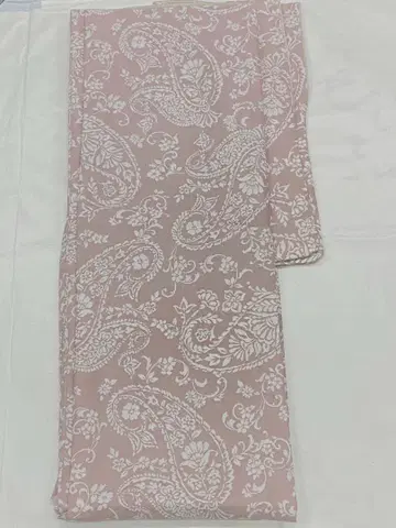 페이즐리 무늬 코몬 이중 기모노 L 사이즈