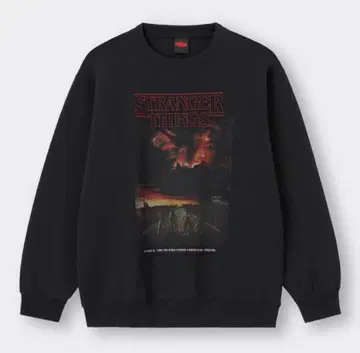 GU 기묘한 이야기 stranger things 맨투맨 M