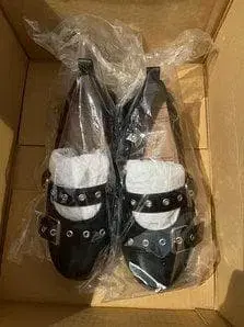 XS GU 멜리제인 신발 by rokh BLACK