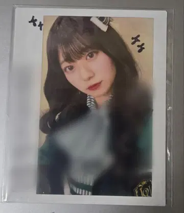 오시다 미즈키 친필 폴라로이드