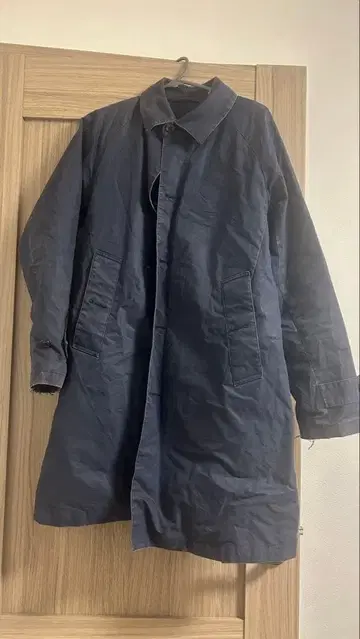 BEAMS 스텐카라 코트 네이비 S