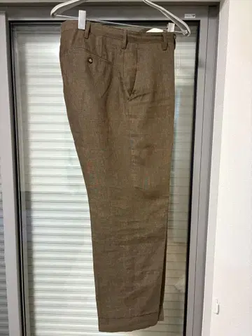 [ ROTA ] 린넨 브라운 슬랙스