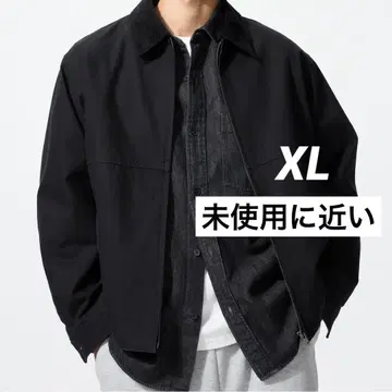 UNIQLO 집업 숏 블루종
