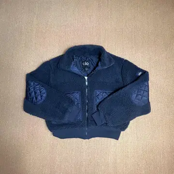 alo 집업 코트 네이비