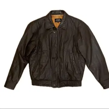 90s vintage cow leather blouson jacket
