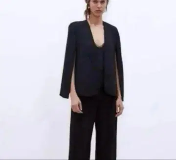 자라 노카라 케이프 자켓