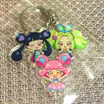 프리채널 Go Go 마스코트 아크릴 키링