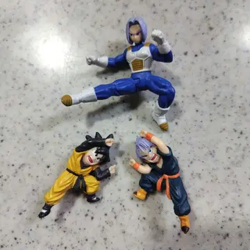드래곤볼 피규어 마그넷 세트 트렁크스 손오천 퓨전