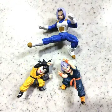 드래곤볼 피규어 마그넷 세트 트렁크스 손오천 퓨전
