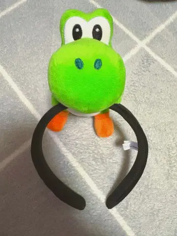 유니버셜 요시 머리띠 닌텐도 월드 마리오