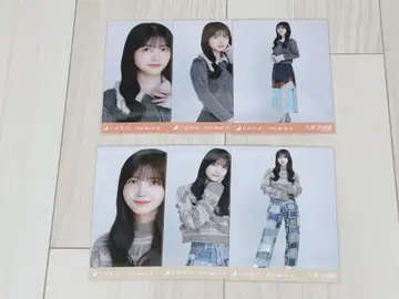 노기자카46 브로마이드 집업 가디건 퍼 쿠보 시오리 2컴프