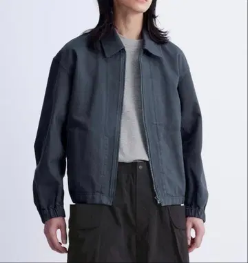 [ 완판템 ] UNIQLO U 집업 블루종 크롭 기장