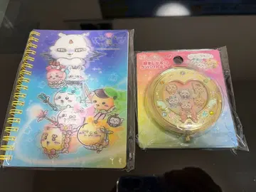 [ 새상품 ] 초 매지컬 치이카와 컴팩트 미러 노트 세트