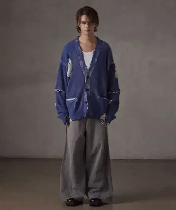 grancy 디스트랙션 디자인 빅 가디건