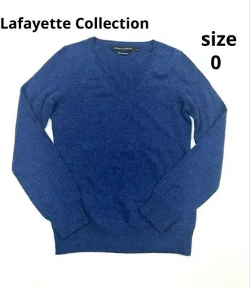 Lafayette Collection 캐시미어 100% V넥 스웨터