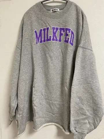 MILKFED 오버 사이즈 트레이닝복 그레이