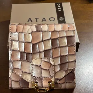 ATAO 로트로 비트로 카페라떼 대용량 접이식 지갑