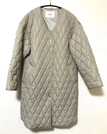 SLOBE IENA 이에나 노카라 퀼팅 코트