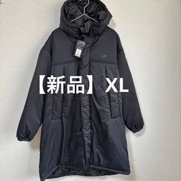 [ 새상품 ] 뉴발란스 충전솜 벤치 코트 블랙 XL