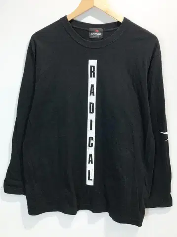 RADICAL FITNESS 양면 프린트 긴팔 T 1117R