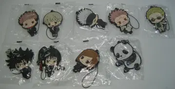 반다이 주술회전 캡슐 러버 마스코트 02 전 9종 컴프