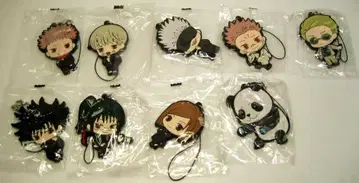 반다이 주술회전 캡슐 러버 마스코트 02 전 9종 컴프