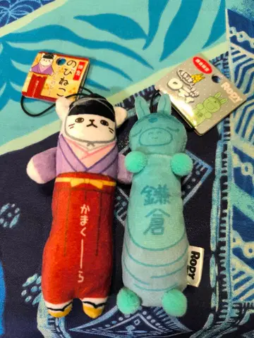 늘어나는 고양이 NEW 가마쿠라 & NEW 로디 스트랩 세트