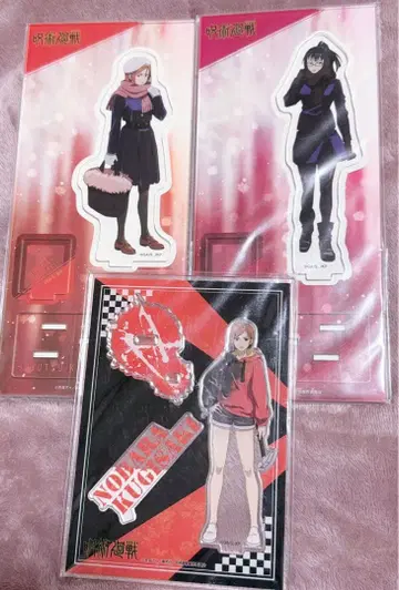 주술회전 아크릴 스탠드 쿠기사키 노바라 젠인 마키
