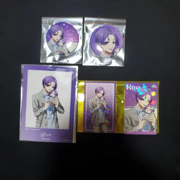 블루 록 마루이 다코 캔뱃지 카드 특전 브로마이드 미카게 레오