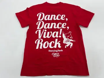 모모크로 댄싱 탱크 GARLIC Boys 티셔츠 빨간색 M 사이즈