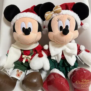 디즈니 크리스마스 2025 봉제 인형 미키 미니