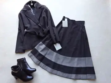 SUTSESO 스체쏘 울 셋업 원피스 수트 40