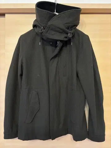 다크 그린 울 혼방 자켓 M 사이즈