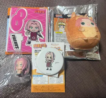 NARUTO 하루노 사쿠라 굿즈 세트