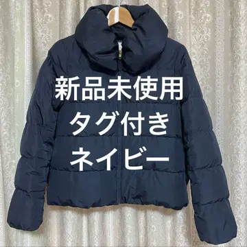 새상품 네이비 코트 숏 기장 아우터 티어클라세 다운 여성용