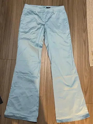 BOSS 라이트 블루 플레어 팬츠