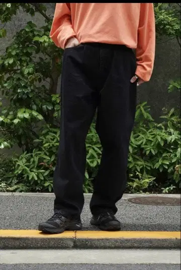 EVCON 와이드 데님 팬츠 에비콘 와이드 데님