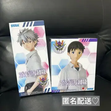 에반게리온 신극장판 이카리 신지 나기사 카오루 피규어 2체 세트