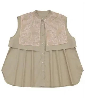 select MOCA by mi 레이어드 2WAY 슬리브리스 블라우스