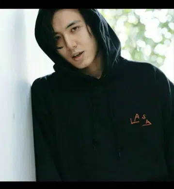 후지이 카제 LASA 후드티 L 사이즈