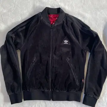 adidas 아디다스 벨로아 트랙 자켓 블랙 (S~M)