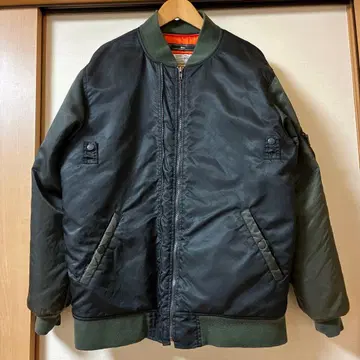 버스 블레스 밀리터리 자켓 ma1 블랙 그린