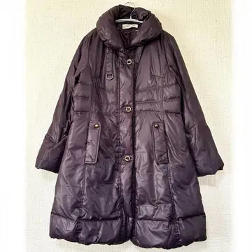 SWEET MIND/L 사이즈/다운 자켓/코트/다크 퍼플/가벼운