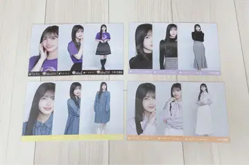 노기자카46 브로마이드 13thBD 라이브 쿠보 시오리 4종 컴프