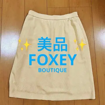 새상품급 [ FOXEY ] 폭시 부티크 니트 타이트 스커트 42 L
