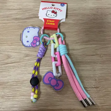 헬로키티 스트랩 참 세트