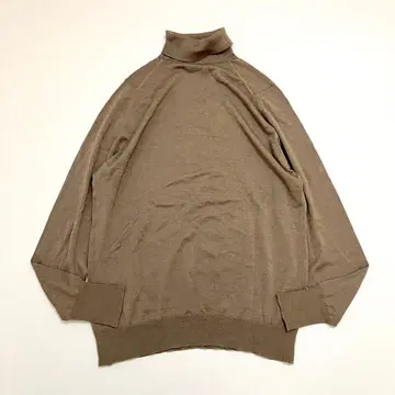 ROYAL BURLINGTON 울 캐시미어 터틀넥 니트 M